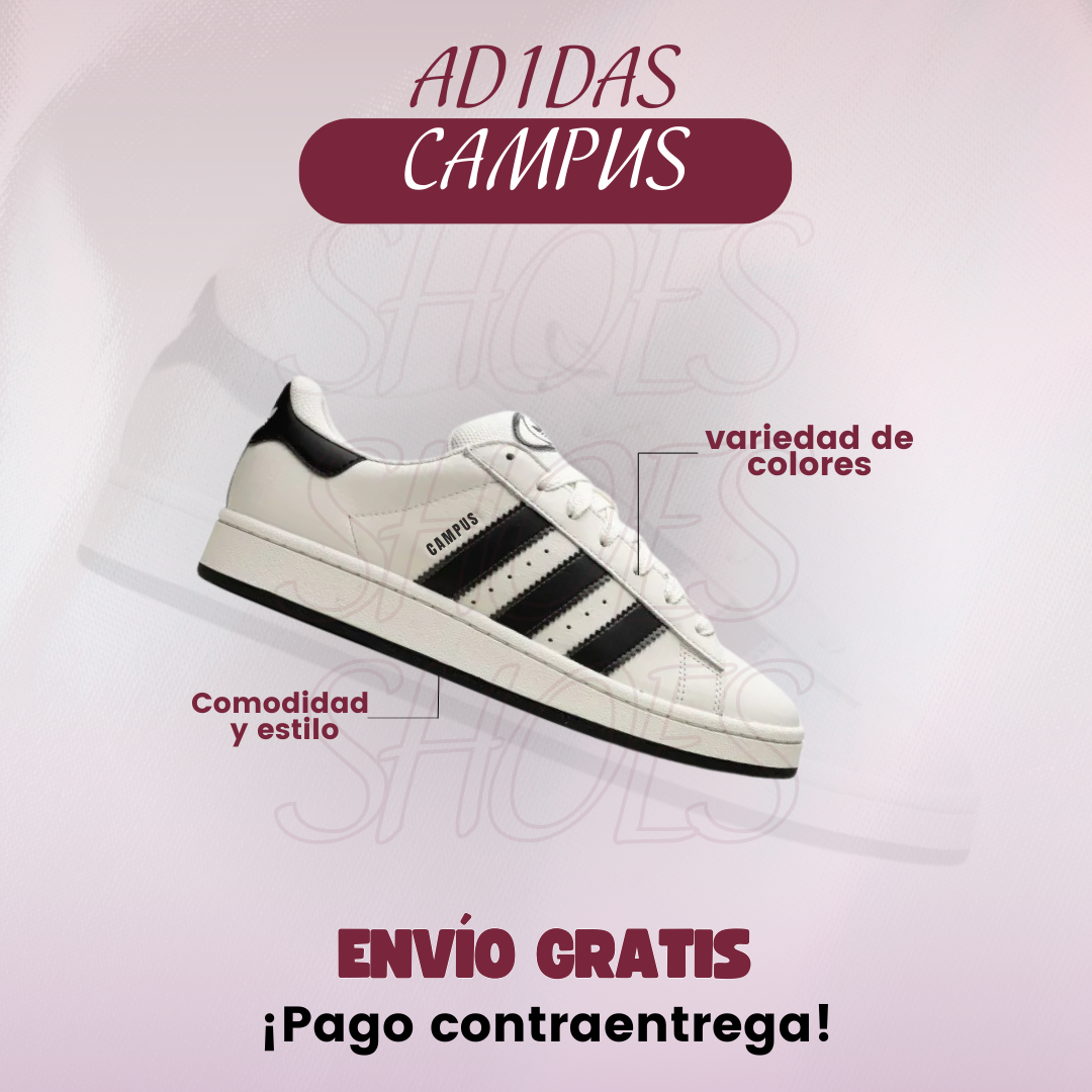 2 AD1DAS CAMPUS X 150.000 + ENVÌO GRATIS + PAGAS EN CASA