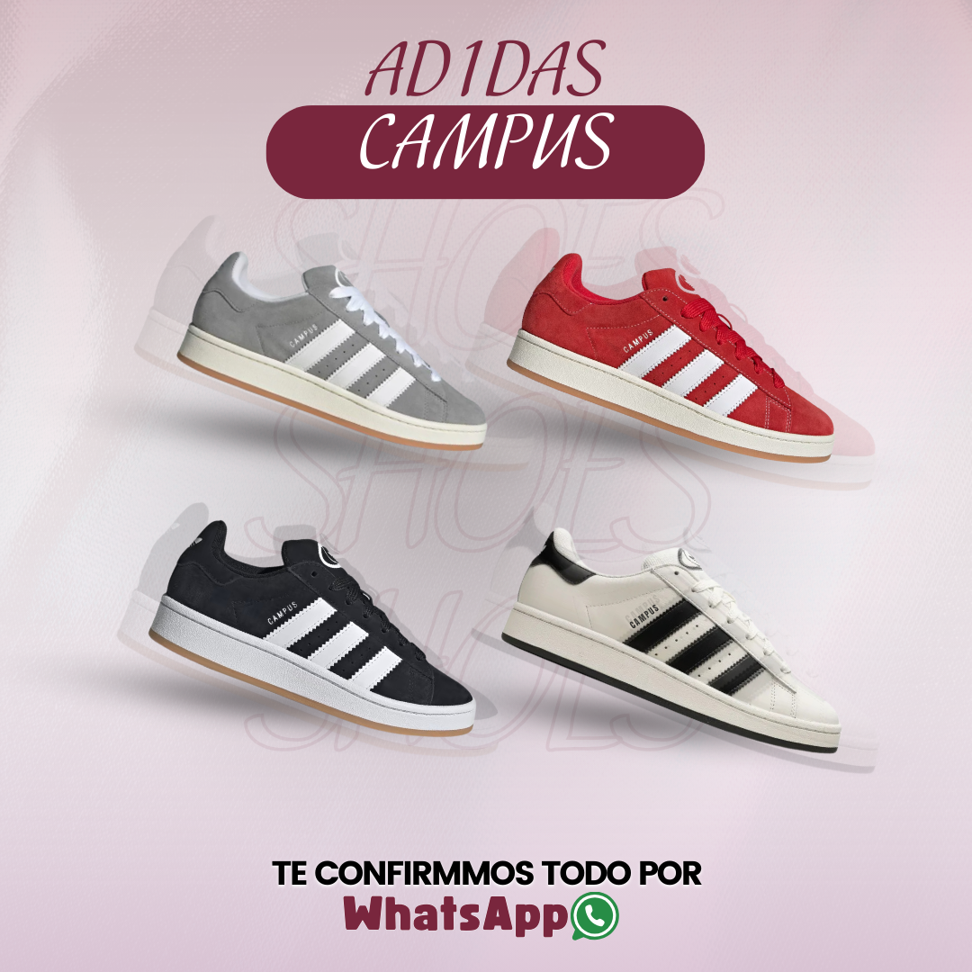 2 AD1DAS CAMPUS X 150.000 + ENVÌO GRATIS + PAGAS EN CASA