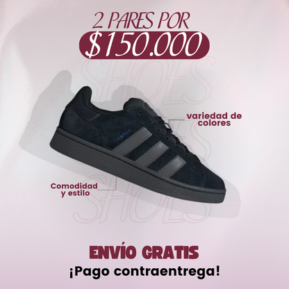 COMBO PARA ENAMORADOS - 2 AD1DAS CAMPUS X 150.000 + ENVÌO GRATIS + PAGAS EN CASA